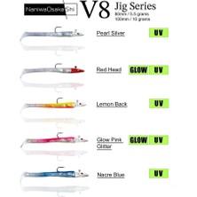 Osaka V8 Jig Series 80 mm 5.5 gr Raglou Silikon Yem