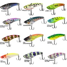 Ryuji 9 gr 4.5 cm UV Oranger Renkli Jig Yem Suni Yem Çeşidi ile Etkili Avcılık