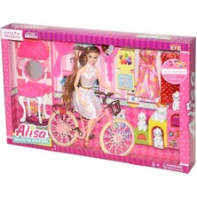 255 Efe, Alisa ve Bisikleti Oyun Seti / +3 Yaş