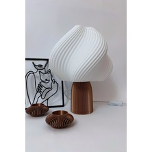 Helix Pinterest Model Masa Lambası | Spiral Formlu Modern Dekoratif Abajur