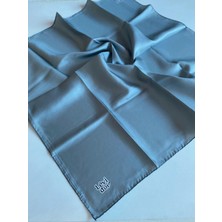 Levidor Tivil Ipek Eşarp 42059 Gri Düz Renk