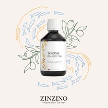 Zinzino Omega 3, D Vitamini, Epa, Dha ve Polifenollü Yeni Nesil Portakal Limon Nane Aromalı Balık Yağı 300 ml