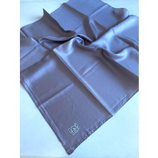 Levidor Lêvi D'or Tivil Ipek Eşarp 420599 Gri Düz Renk