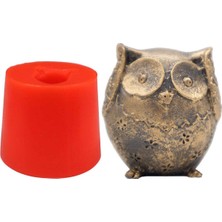 Bilmiyorum Baykuş Silikon Mum Kalıbı M-105