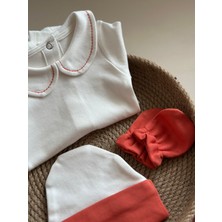Kiremit Hastane Çıkışı Set (Body, Pantolon, Bere, Eldiven)