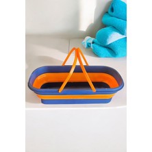 Katlanabilir Tekerlekli Kova Mop - Renkli, Pratik ve Ergonomik Temizlik Kovası