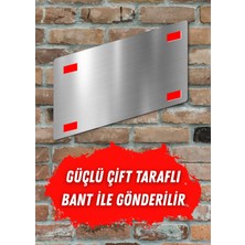 Tokatspor Metal Posteri - Sokak Tabelası Görünümlü Parlak Tablo