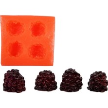 Böğürtlen Silikon Mum Kalıbı M-70