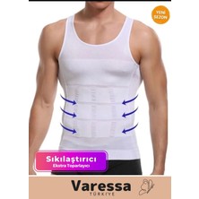 Yeni Sezon Bel Göğüs Dik Duruş Toparlayıcı Erkek Extra Göbek  Korse Atlet