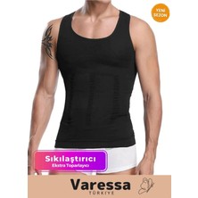 Yeni Sezon Bel Göğüs Dik Duruş Toparlayıcı Erkek Extra Göbek  Korse Atlet