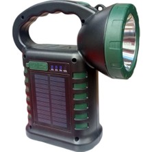 Wıson WS-4343 Çok Fonksiyonlu Solar Şarjlı Powerbanklı Kamp Lambası