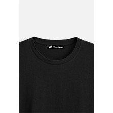 Attack On Titan 34 Tasarım Sırt Baskılı Pamuk Siyah Oversize T-Shirt
