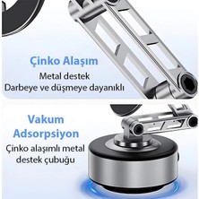 Magsafe Uyumlu Manyetik Vakumlu Araç Tutucu | Çok Yüzeyli Telefon Montaj