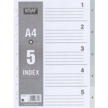 Kraf 1-5 Seperatör Pp Kapak Ayraç 1005( ( 5-Adet Fiyatı )