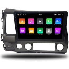 Medyamagic Honda Civic 2007-2011 Arası Fd6 Kasa 2-32 GB Multimedya Navigasyon