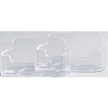 Luxury Kartvizitlik Şeffaf 2 Li KT-101 1 Adet