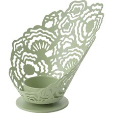 IKEA Luxury Sılkestrad Tea Light Mumluk 11 cm 1 Adet