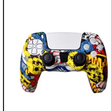 Ps5 Dualsense Için Yüksek Kaliteli Silikon Kılıf, Rahat Tutuş, Kaymaz ve Ter Direnci Için Tasarlanmış Ps5 Kontrolcüsü Için Koruma