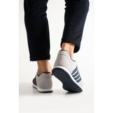 Günlük Sneaker Unisex Çizgili Günlük Rahat Kaliteli Konforlu Bağcıklı Sneaker Spor Ayakkabı