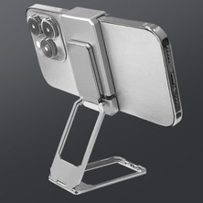 Buffer®  360 Derece Dönen Tüm Telefon Tipleri Ile Uyumlu Metal Telefon Standı Braket