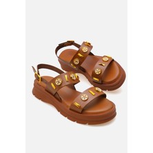 Corridor Italy - Günlük Kadın  Deri Sandalet