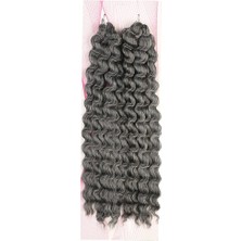 Esperer Nice Bulk Afro Su Dalgası Saç / Koyu Gri