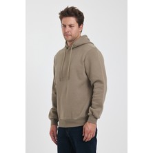 Rodi 3 Ip Şardonlu Kapuşonlu Cepsiz Sweatshirt RD24KE054902