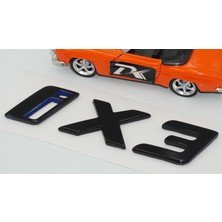 Dk Tuning Yeni Ix3 Bagaj Siyah Kırmızı Abs Yazı Logo Bmw Ile Uyumlu