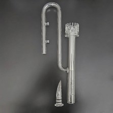 Cam Aparat Yüzey Emiş Borusu 13 mm Ferrg