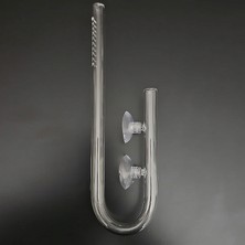 Cam Aparat Emiş Borusu Düz 17 mm Ferrg
