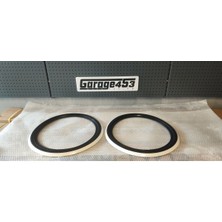 13 Inç Lastik Yanağı Takımı Siyah Beyaz GARAGE453