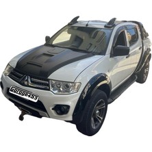 GARAGE453 Mitsubishi L200 2008 2015 Kaput Kabartma Scoop