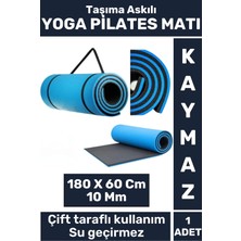 Özel Üretim Kompakt Taşıma Askılı Çift Taraflı Su Geçirmez Kamp Uyku Minder Yoga Pilates Matı 10 mm