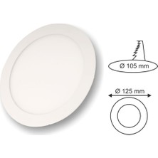 Cata CT-5145B 6W Slim Panel Beyaz Işık