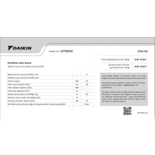 Daikin Premix Ndj-T 35 Kw (D2TND035) | Tam Yoğuşmalı Kombi ( boyler tipi )