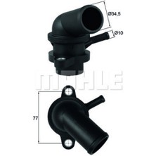 Termostat 88 C Chevrolet Kalos 1.4 Lacetti 1.4 16V Lova-Nubira Estate-Rezzo-Vivant 1.6 Gnzrz