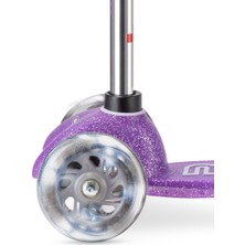 Micro Mini Micro 3 Tekerlekli Scooter Deluxe Fairy Glitter LED Purple