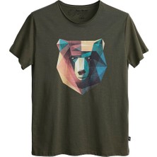 Bad Bear Erkek Tişört Polygon Bear Tee
