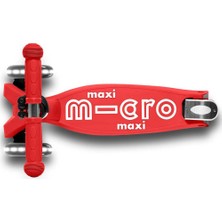 Maxi Micro Deluxe Foldable Red (Led) Çocuk Kırmızı Scooter MCR.MMD098