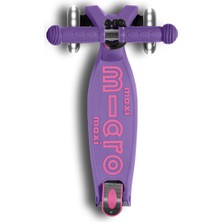 Maxi Micro Deluxe Foldable Purple (Led) Çocuk Mor Scooter MCR.MMD100