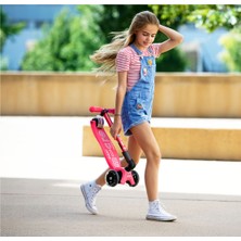 Maxi Micro Deluxe Foldable Purple (Led) Çocuk Mor Scooter MCR.MMD100