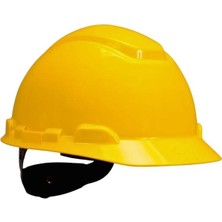 3m H701N-GU Mandallı Sarı Güvenlik Bareti - (10 Adet)