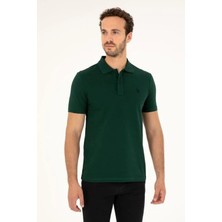 Us Polo Erkek Yeşil Polo Yaka T-Shirt  2084151