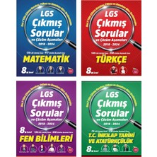 Newton Yayınları 8. Sınıf LGS Çıkmış Sorular ve Çözümleri Tüm Dersler