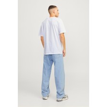 Jack & Jones JJECORP LOGO TEE SS CREW Beyaz Erkek Kısa Kol T-Shirt