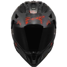 Ls2 Pioneer 2 Crazy Kros Motosiklet Kaskı