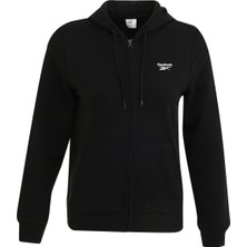 Reebok RI SL FRENCH TERRY FZ Siyah Kadın Eşofman Üstü