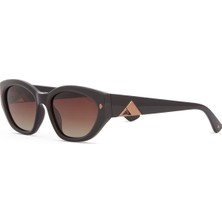 Despada Ds 2399 C 2 Kahverengi Cat Eye Kadın Güneş Gözlüğü