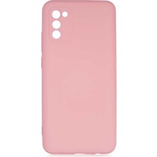 Galaxy A02S Kılıf Klcr Mara Laaakan Kapak-Pembe Açık
