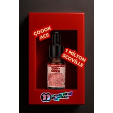 1m Scoville Challenge Acı Biber Sosu – 5ml (Ekstrem Acı, Doğal İçerik, Acı Biber Ekstraktı)